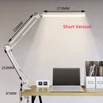 White Swing Arm LED Desk Lamp