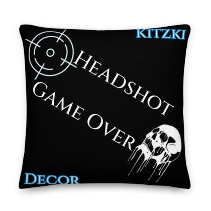 Game Over Pillow